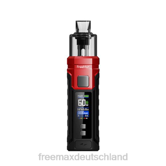 FreeMAX Vape Deutschland - FreeMAX MARVOS 60-W-Kit X00252 rot schwarz