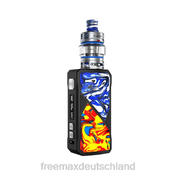 FreeMAX Vape Pen - FreeMAX MAXUS 50-W-Kit X00269 Gelb / Blau