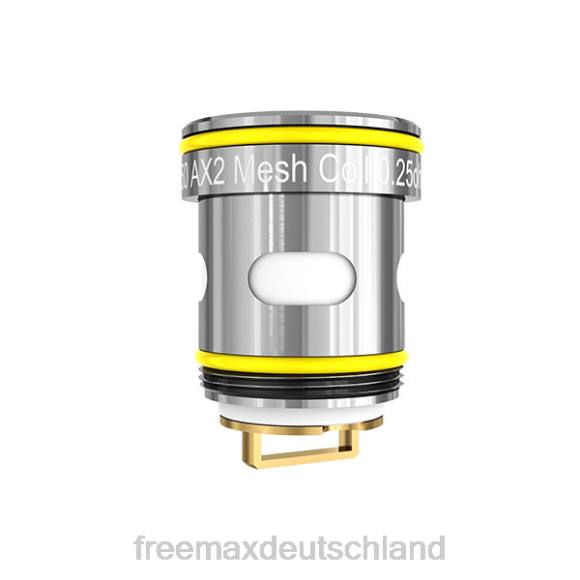 FreeMAX Vape Price - FreeMAX ax2-Mesh-Spule X002258 SS-Gelb